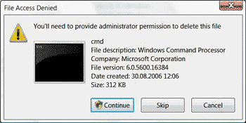 Windows Resource Protection в действии