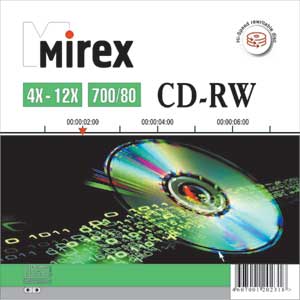 MIREX — теперь и CD-RW