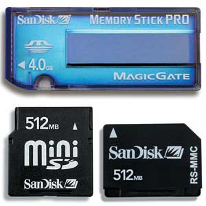 SanDisk увеличивает емкость сменных носителей