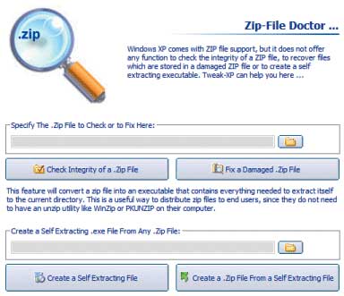 Рис. 3. Утилита Zip-File Doctor 