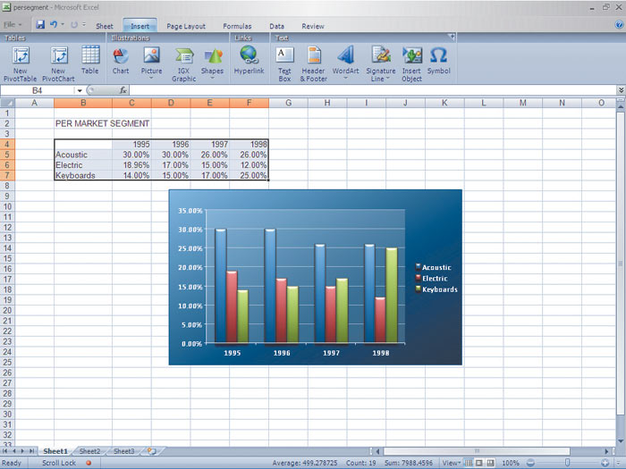 Microsoft Excel 12