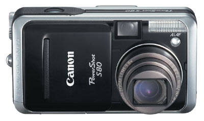Canon PowerShot S80 — маленькая камера 