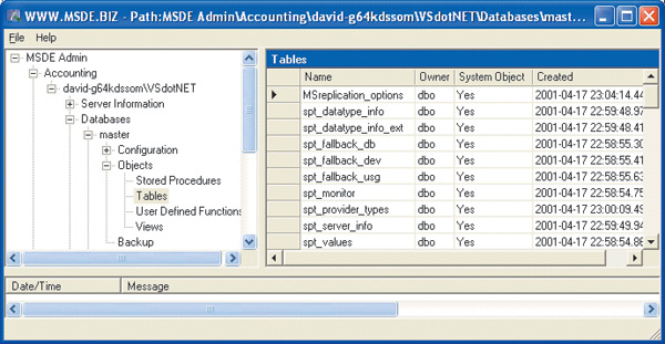 MSDE Admin (MSDE.biz)