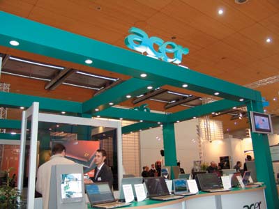 Стенд компании Acer