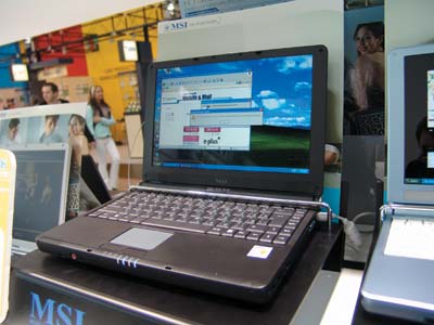 Ноутбук MSI MEGABOOK S270