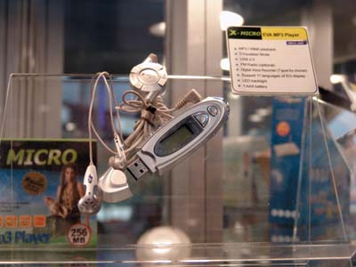 X-Micro EVA MP3 Player