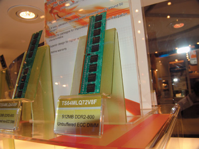Модули памяти Transcend DDR2-800