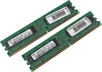 Samsung DDR2-533 (M378T6453FG0-CD5)