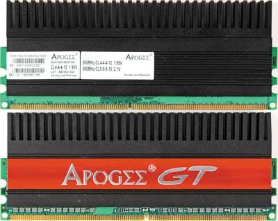 APOGEE GT DDRII 800+ 1GB Kit