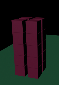 Рис. 24. Башня из кубиков