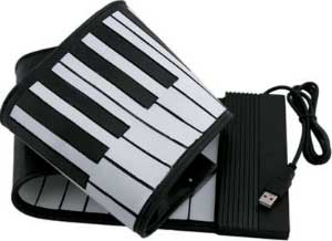 MIDI-клавиатуре USB Roll-Up Piano