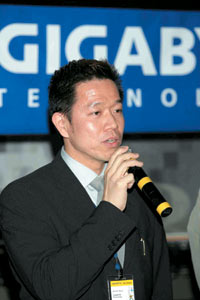Sinclair Hsiao, директор по маркетингу и продажам в Европе компании GIGABYTE 