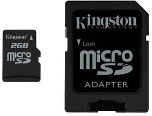 Kingston microSD 2 Гбайт