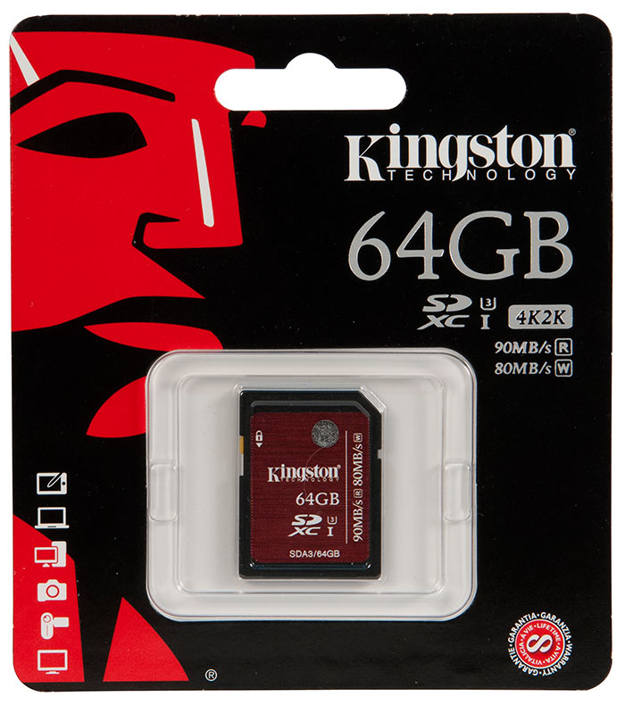 Kingston для профессионалов — SDA3/64Gb