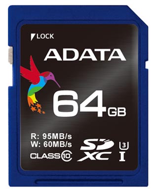 ADATA Premier Pro SDXC  UHS-I  U3