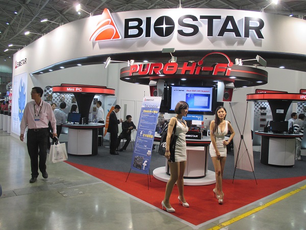 Стенд компании Biostar