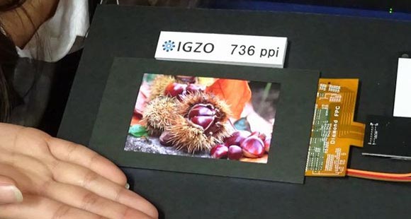 Sharp IGZO LCD