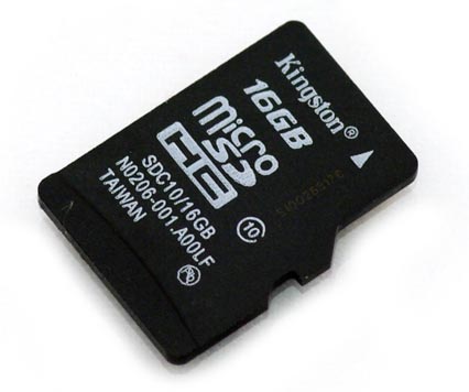 Карточка microSD (Trans Flash)