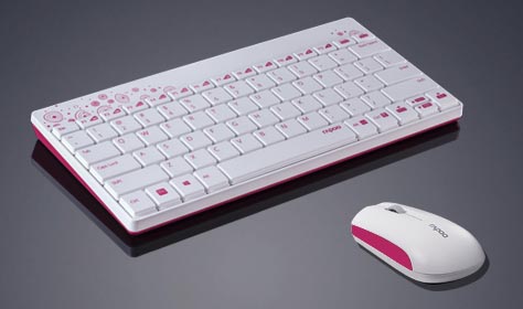 Rapoo Wireless Optical Keyboard Combo 8000