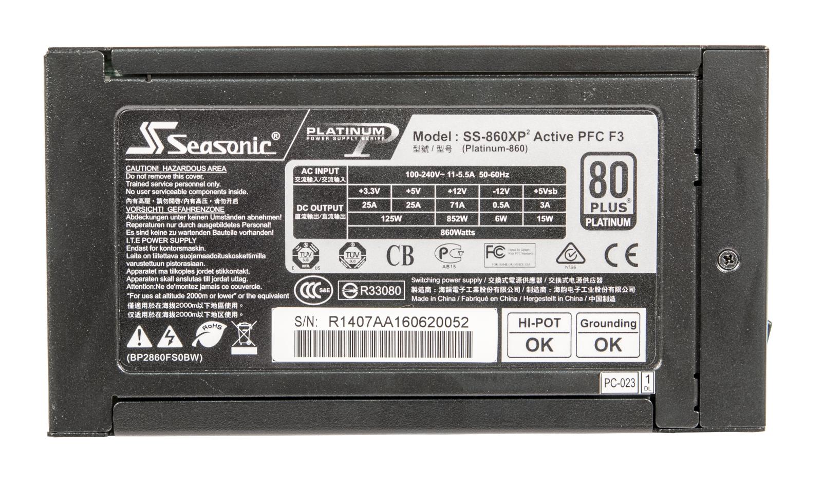 Seasonic Platinum SS-860XP2