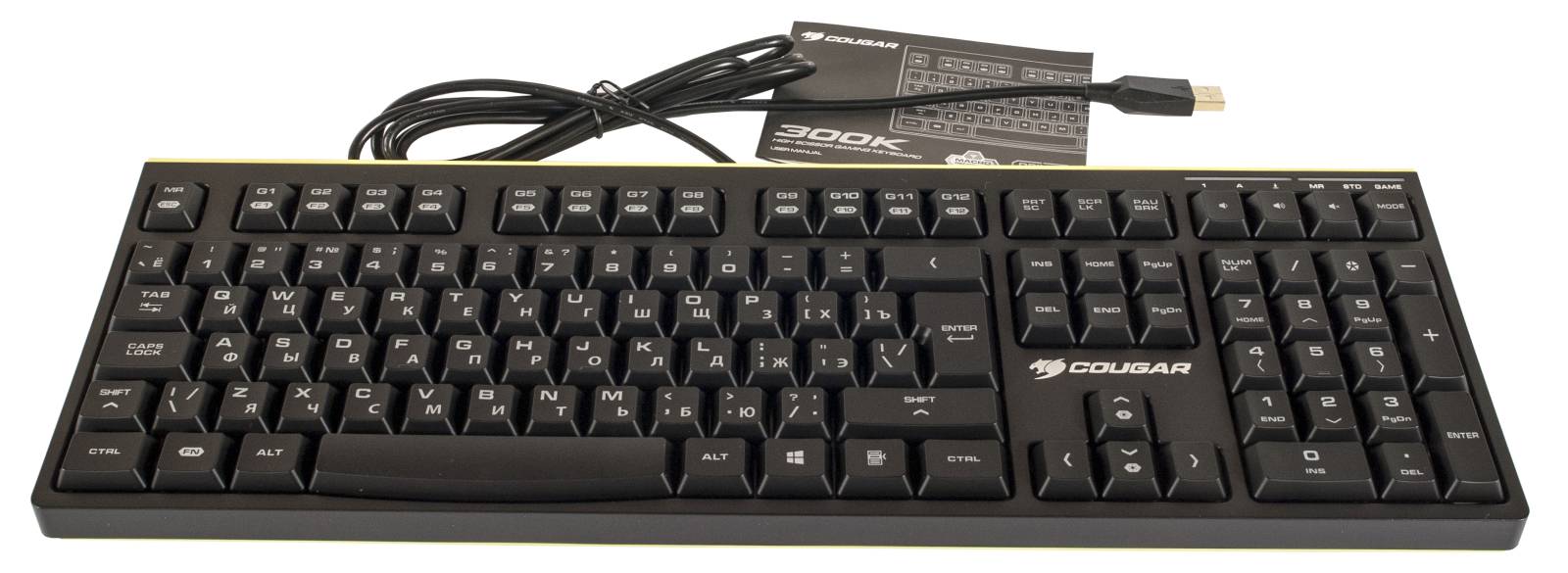 Игровая клавиатура Cougar 300K