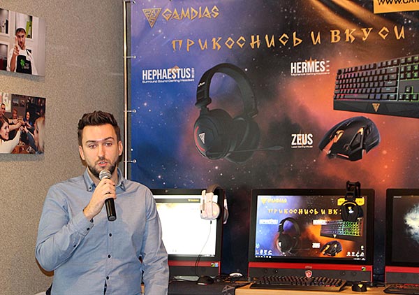 Александр Еременко, директор по дистрибьюции компании «Бизнес-Фабрика», рассказывает о новых устройствах GAMDIAS