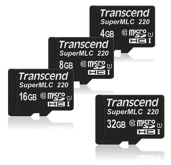 Transcend microSD SuperMLC 220