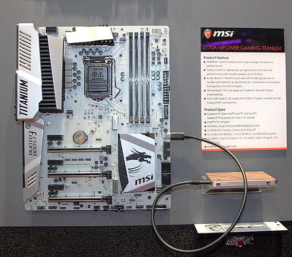 Материнская плата MSI Z170A MPower Gaming Titanium Edition
