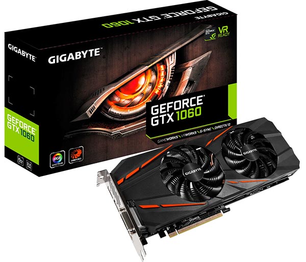 Gigabyte GeForce GTX 1060 D5