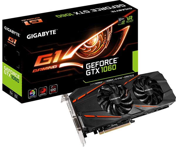 Gigabyte GeForce GTX 1060 G1 Gaming