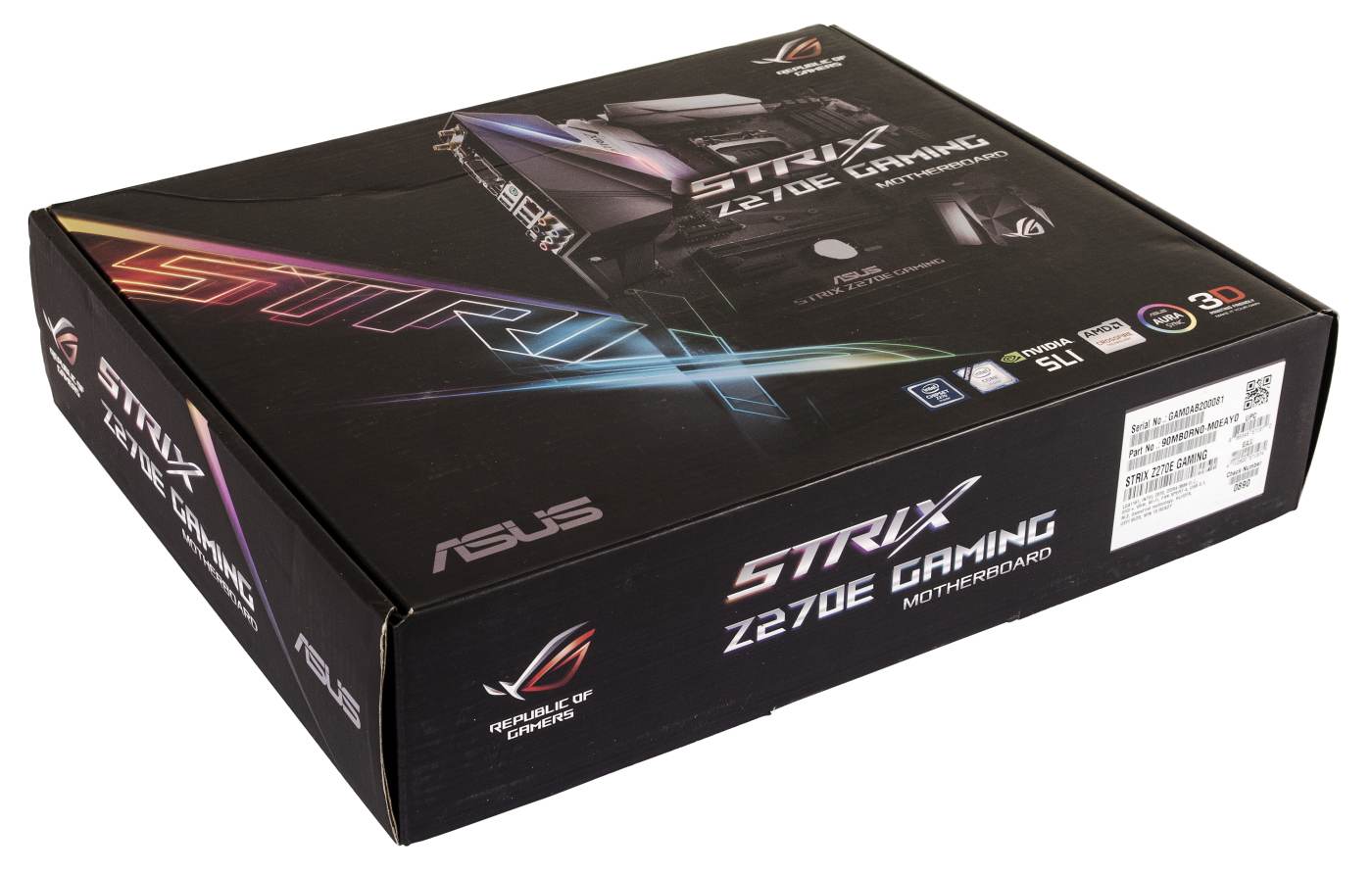 Системная плата ASUS ROG Strix Z270E Gaming