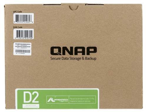 Домашнее сетевое хранилище QNAP D2
