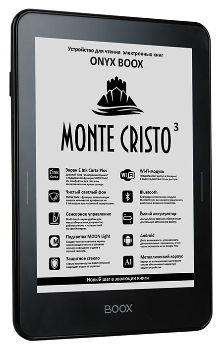 Onyx Boox Monte Cristo 3