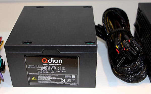 Блоки питания серии Qdion 85+ ATX