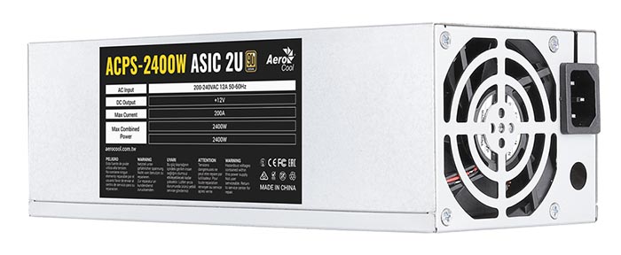 AeroCool ACPS 2400w ASIC 2U