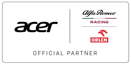 Acer Alfa Romeo Racing ORLEN logos