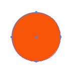 Рис. 8. Исходный векторный объект в виде круга