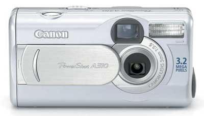 Canon A310 — ультракомпактная камера начального уровня