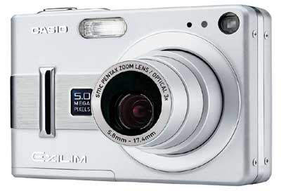 Casio Exilim EX-Z55 — ультракомпактная камера с зум-объективом