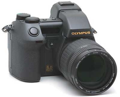 Olympus E-20 — зеркальная цифровая камера с несменным объективом
