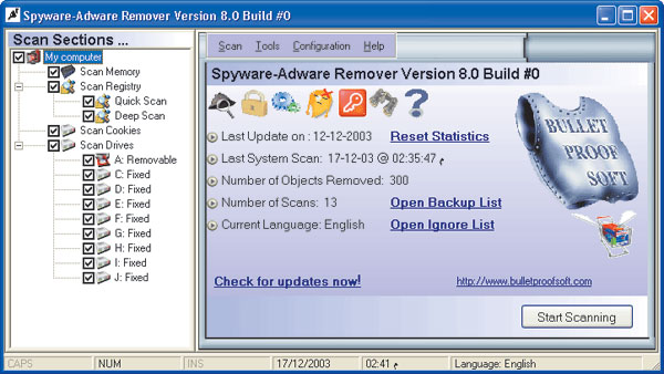 BPS Spyware/Adware Remover 