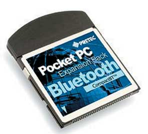 Съемный Bluetooth-адаптер для КПК, выполненный в конструктиве CompactFlash 