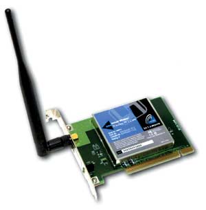 Рис. 5. Беспроводная PCI-карта WMP11 2.7