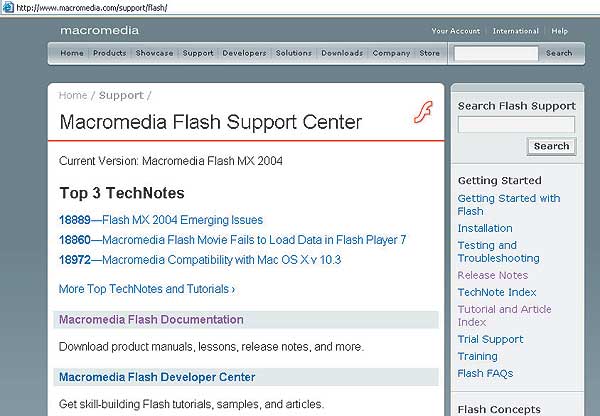 Мacromedia.com/support/flash