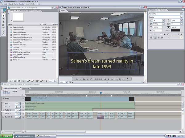 Создать и записать DVD-видео прямо из Adobe Premiere Pro можно теперь с помощью программы Adobe Encore DVD 1.5