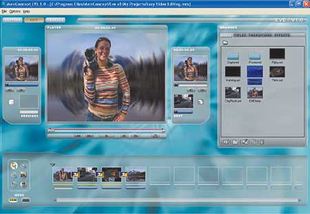 MainConcept EVE — программа для оцифровки и компрессии аналогового видеосигнала в форматы MPEG-1 