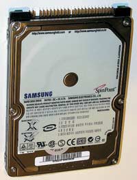Компания Samsung налаживает производство дисков формата 2,5". SpinPoint M — первое семейство дисков данного формата 