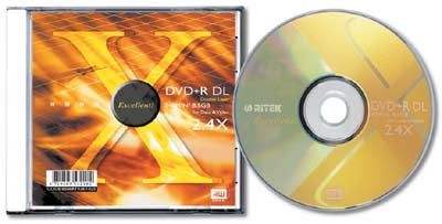 Двухслойные записываемые DVD: плюс объем минус скорость