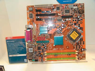 Плата ABIT BL8 формфактора BTX на чипсете Intel 945P