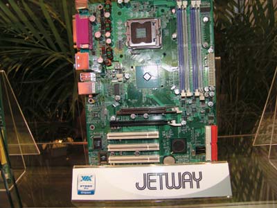 Плата компании Jetway на чипсете VIA PT880 Pro